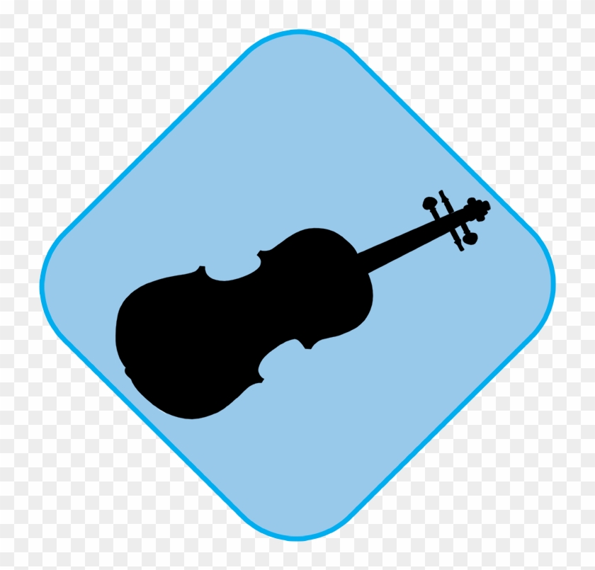 Violin, Viola - Music Instruments Silhouette Png #1430758
