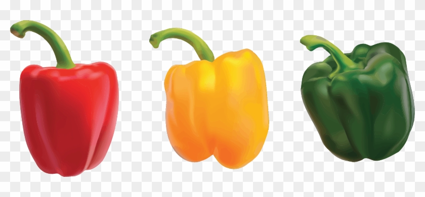 Free Download Bell Pepper Clipart Bell Pepper Chili - Pepper Red Yellow Green #1430951