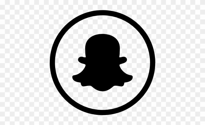 Snapchat Logo Png - Transparent White Snapchat Icon #1431023