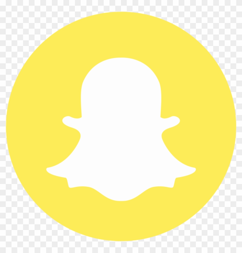 Snapchat Clipart Transparent Background - Circle #1431029