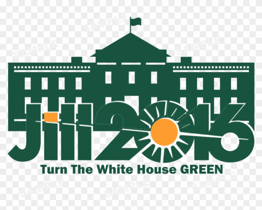Green House Tshirt - Woman's Place In The House - Hillary 2016 Shot G #1431078