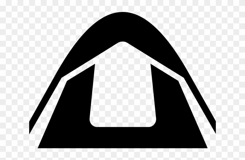 Bonfire Clipart Dome Tent - Custom Camping Tent Sticker #1431190
