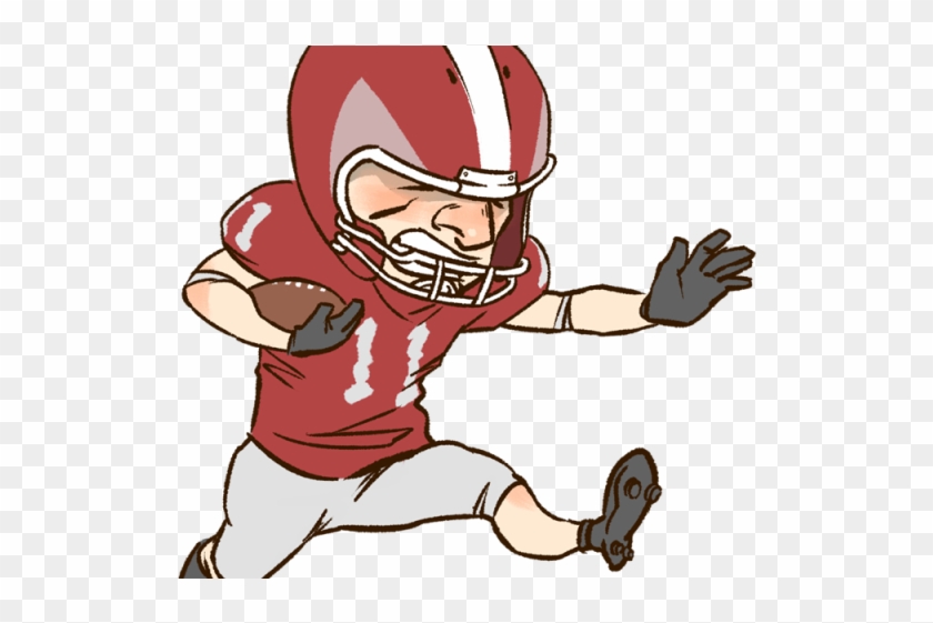 Football Clipart Clipart Cartoon - Cartoon Football Player Clipart #1431268