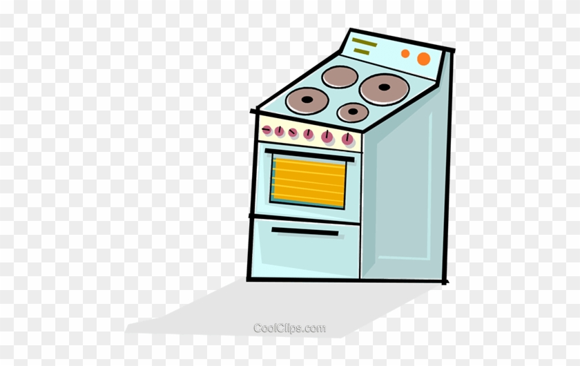 Oven/stove Royalty Free Vector Clip Art Illustration - Herd Clipart #1431402