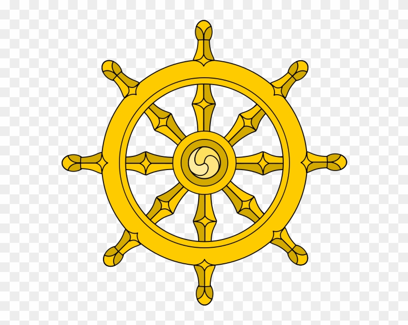 Wheel Of Dharma Png Transparent Images - Wheel Of Dharma #1431408