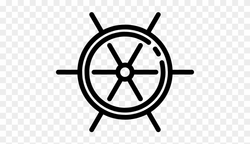 Detroit River Cruise - Ship Steering Wheel Svg #1431451