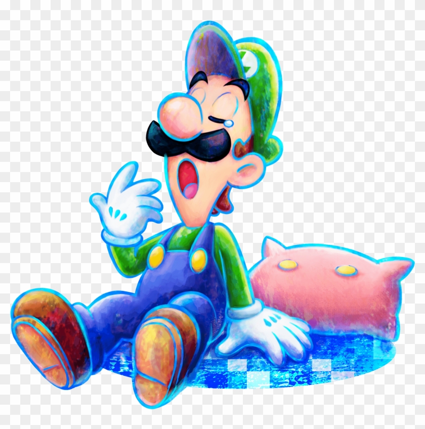 Dream Clipart Bed - Luigi Dream Team Bros #1431454