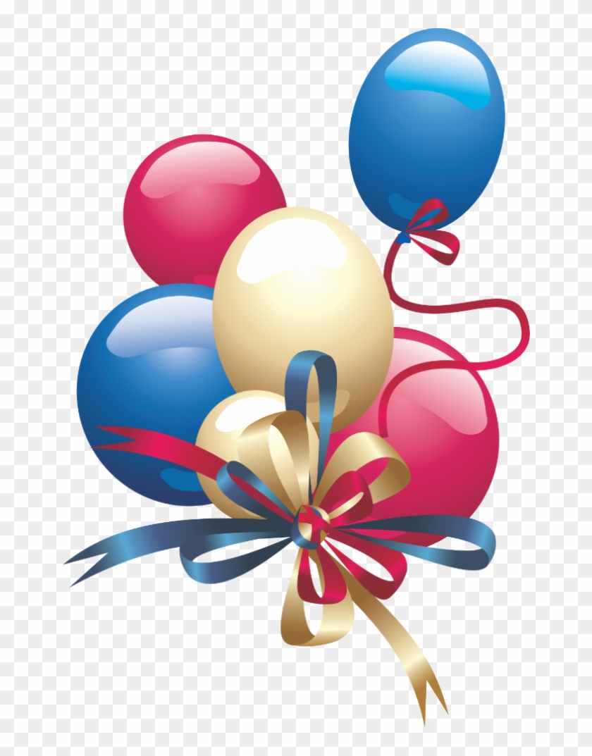Balloons, Happy Birthday, Clip Art, Moldings, Happy - Воздушные Шарики На Прозрачном Фоне #1431507