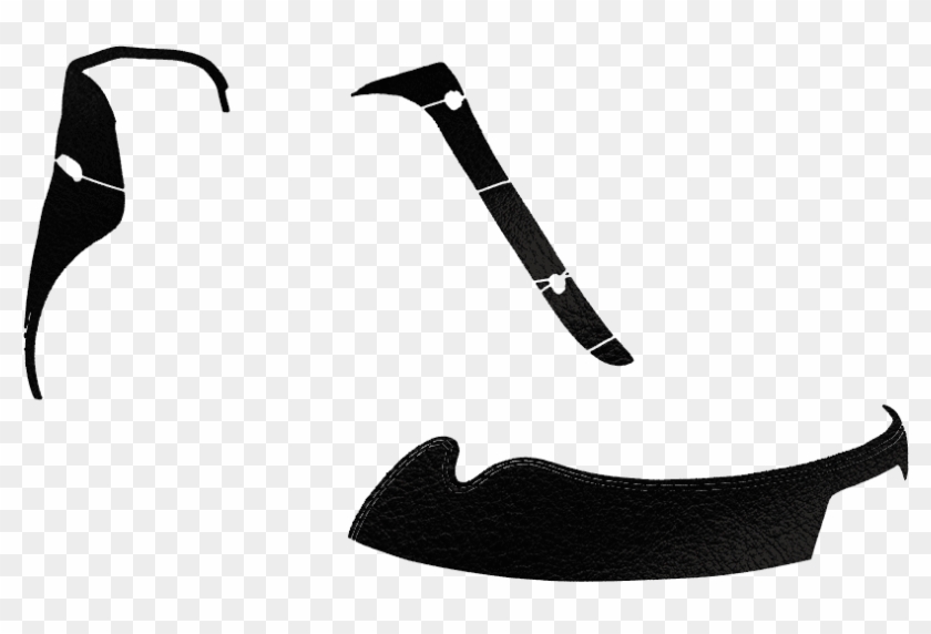 L1672 Black Aniline - Cleaving Axe #1431564