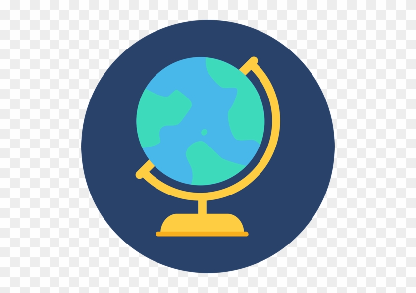 World Icon Flat Png #1431608