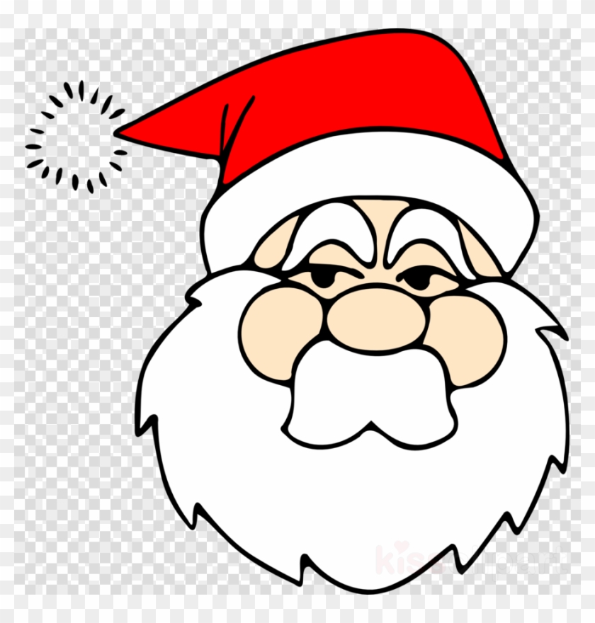Santa Face Clipart Santa Claus Clip Art - Drawn Santa Claus Png #1431648