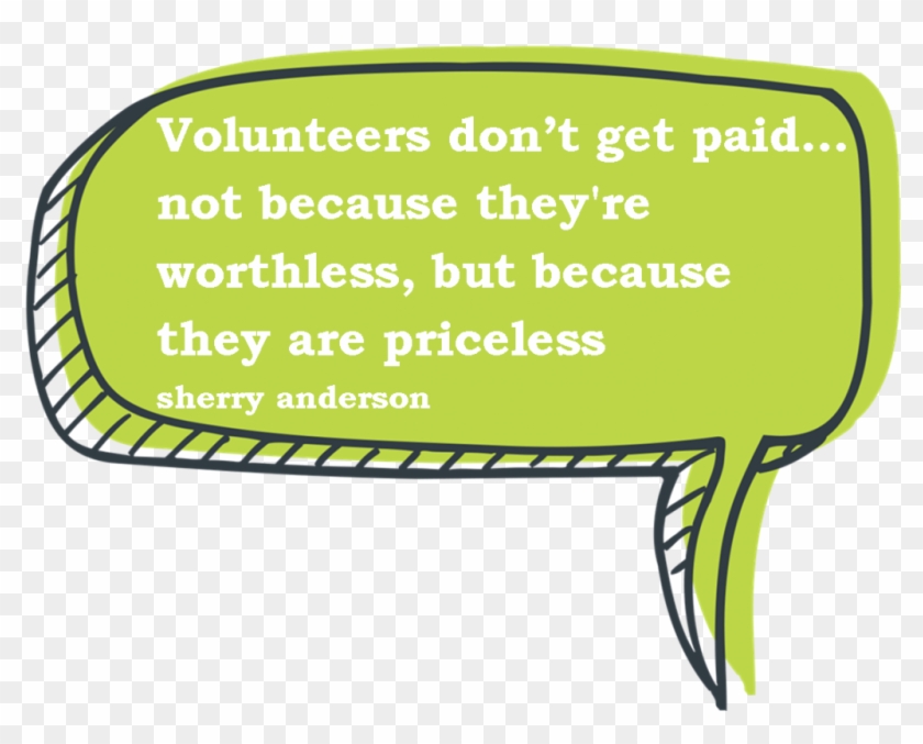 Quotes About Volunteering - Cute Speech Bubble Png #1431800