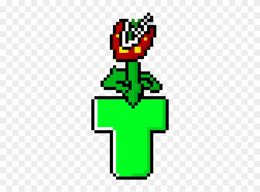Mario Poisen Piranha Plant - Pixel Art #1431807