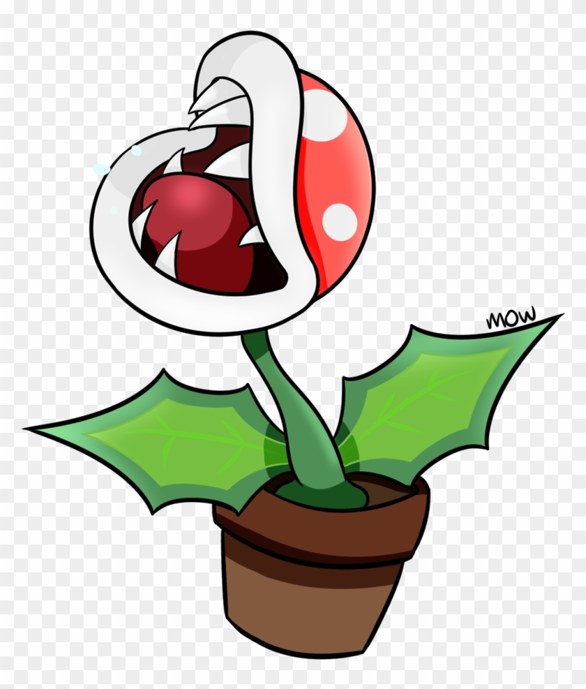 Piranha Plant By Blewpe - Digital Art #1431838