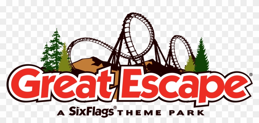 Program Sponsors - Six Flags Great Escape Logo #1431843