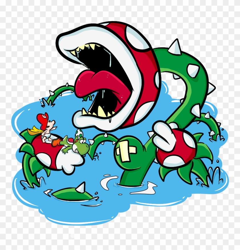 Yoshi Island Bosses - Yoshis Island Piranha Plant #1431846