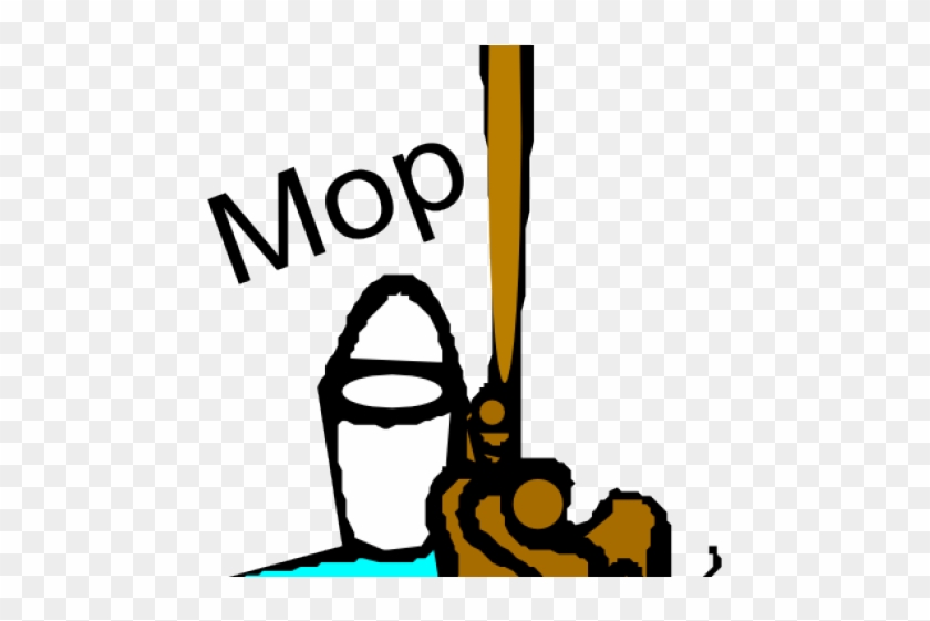 Chore Clipart - Mop And Bucket #1431851