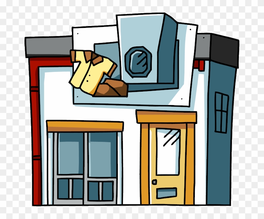 Laundromat - Scribblenauts Buildings Png #1431943