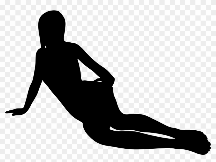 All Photo Png Clipart - Woman Lying Down Silhouette Png #1432002