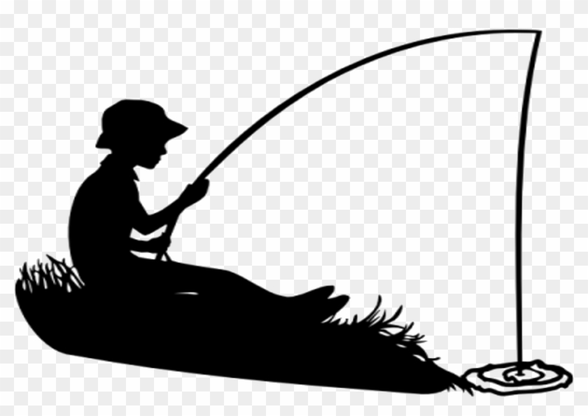 Image03 - Silhouette Fishing Clipart Png - Free Transparent PNG