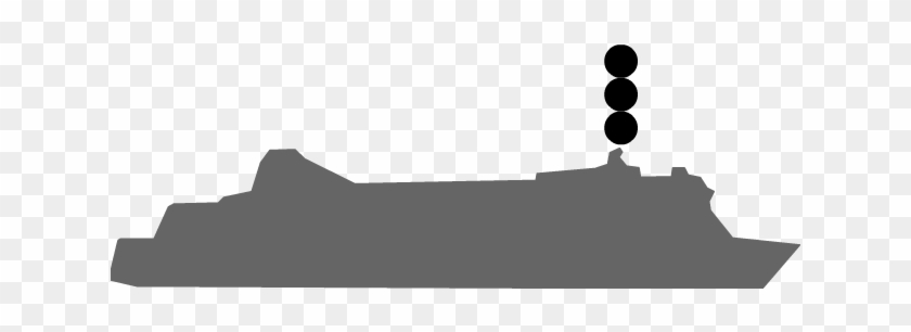 Vessel Aground - Silhouette #1432071