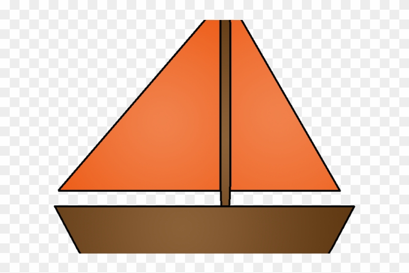 Yacht Clipart Triangle - Water #1432072