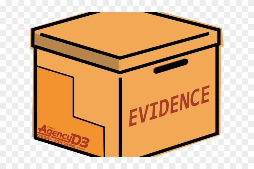 Move Clipart Storage Box - Clip Art Evidence Box #1432136
