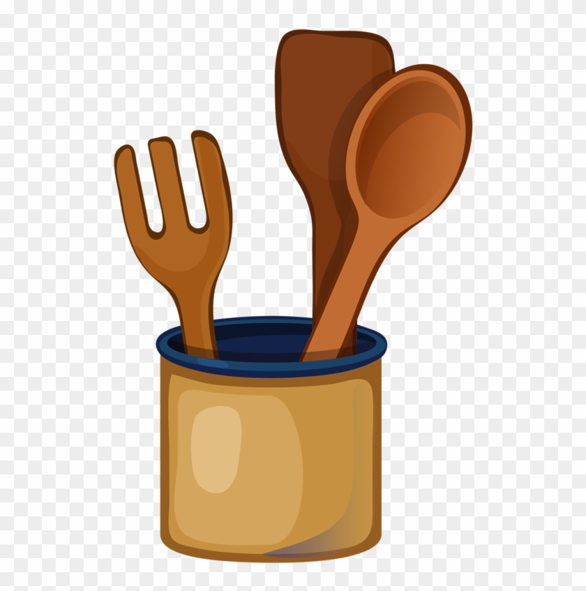 Cookbook Clipart Cookbook Clipart Wooden Spoon Cookbook - Wood Spoon Clipart #1432172