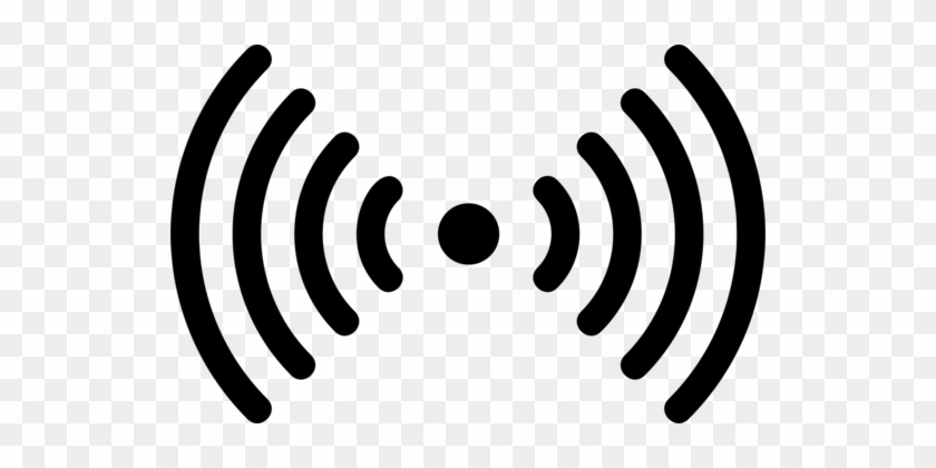 Wi-fi Computer Icons Hotspot Wireless Signal - Wifi Signal Png Black #1432179