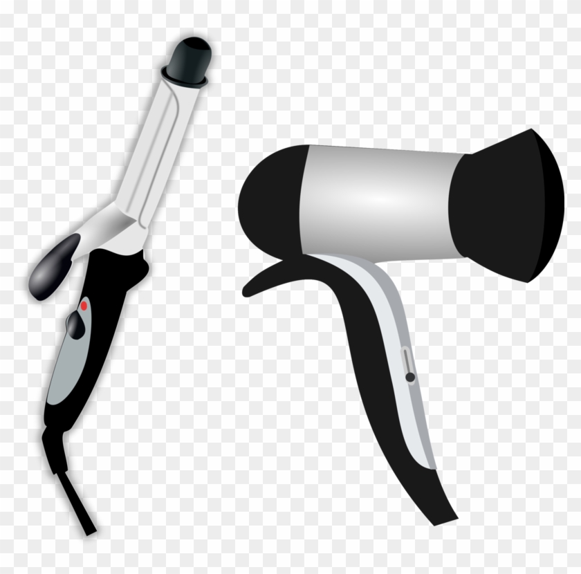 Iron Dryers Beauty - Blow Dryer Clip Art #1432285