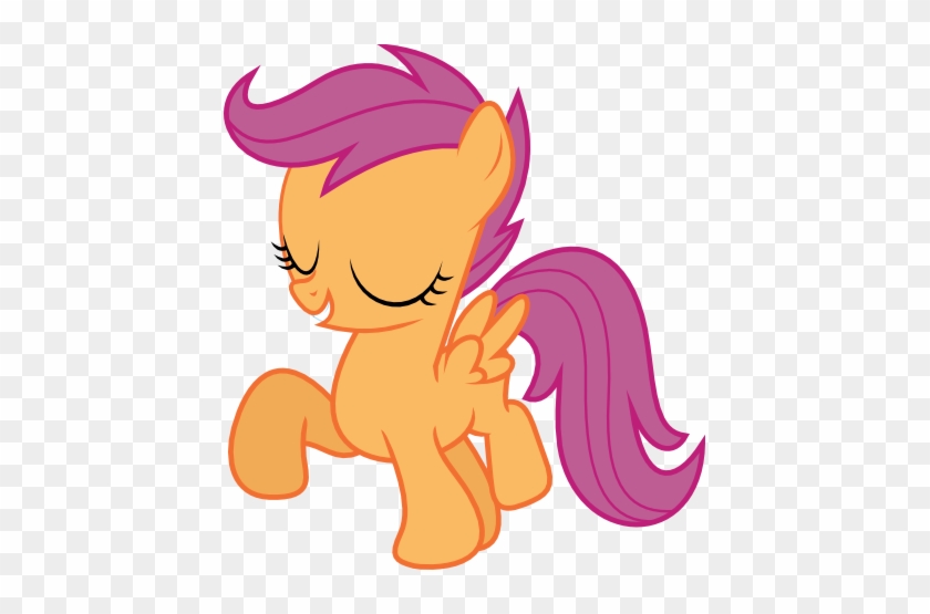 View Vs Download Ds - Mlp Scootaloo Walking #1432354