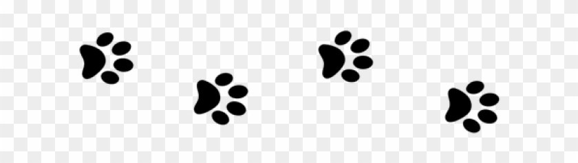 Finish Line Clipart Transparent Background - Paw Prints Clear Background #1432359
