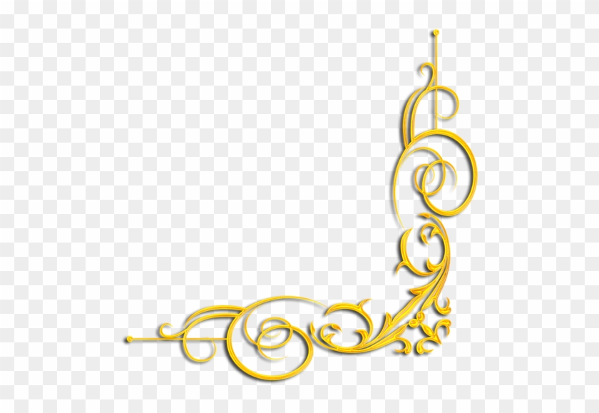 An Unmovable Kingdom - Gold Ornament Border Png Transparent #1432418