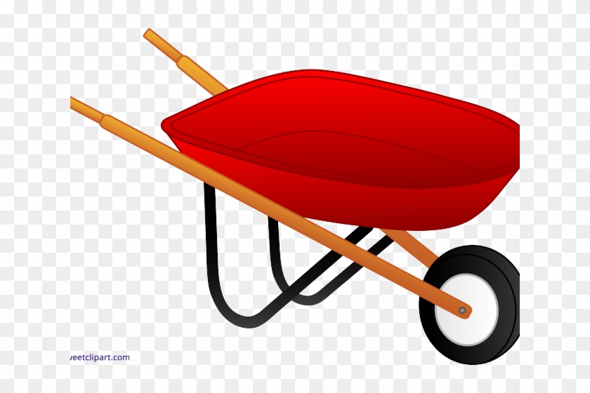 Tool Clipart Wheelbarrow - Wheel Barrow Clipart Png #1432826