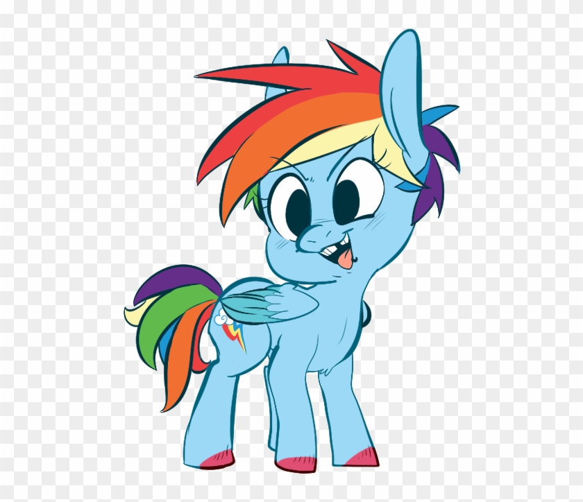 Pony Rainbow Dash Clip Art Horse Mammal Vertebrate - Horse #1432975