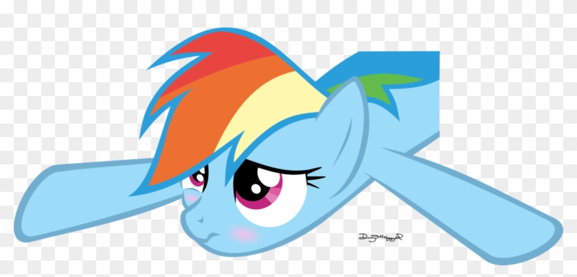 Thumperlikestoast, Blushing, Rainbow Dash, Safe, Simple - Rainbow Dash #1432993