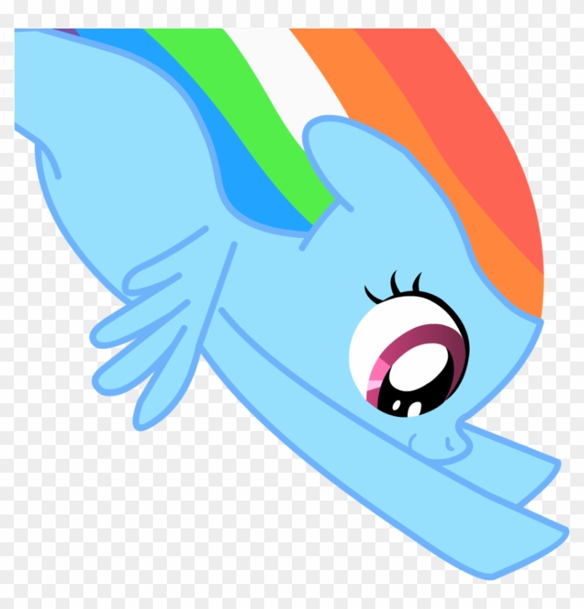 Miketheuser, Female, Filly, Filly Rainbow Dash, Flying, - Rainbow Dash #1433009