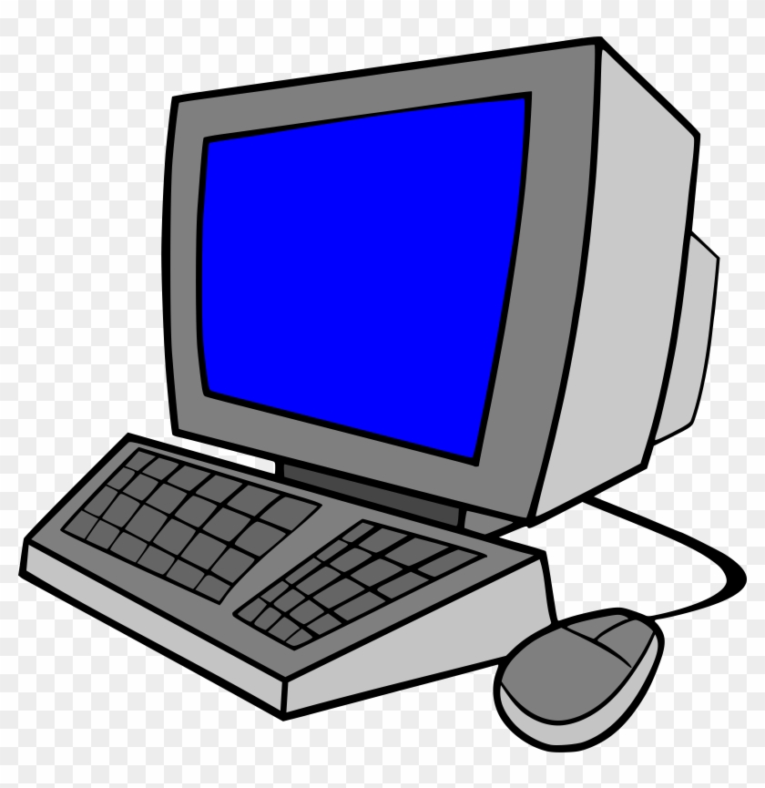 Pc Clipart Desktop User - Clip Art Transparent Computer #1433085