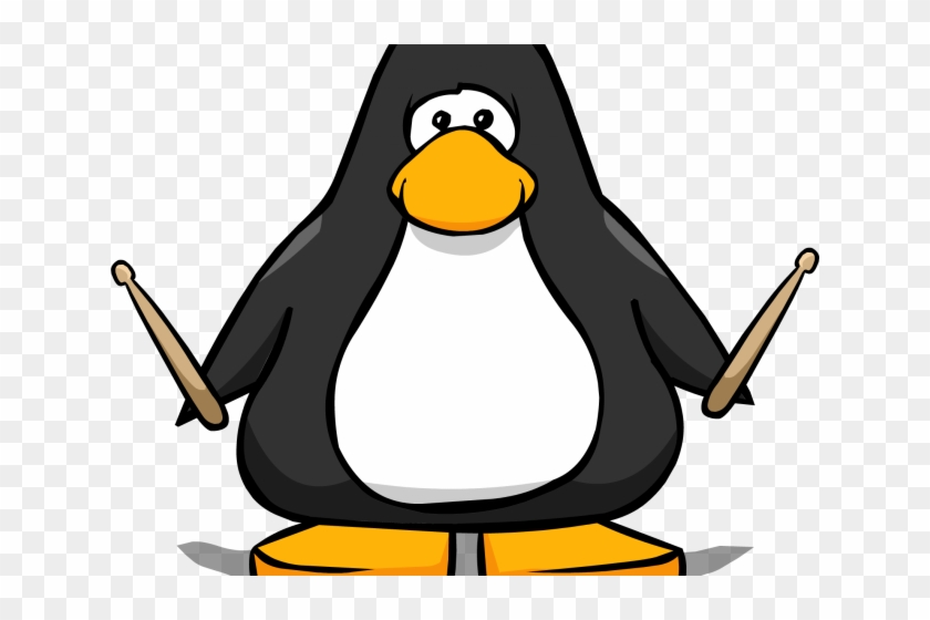 Drum Sticks Clipart Club Penguin - Club Penguin White Belt #1433190