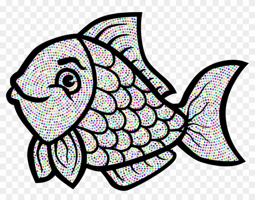 Coloring Book Video Drawing Line Art - Cute Fish Clipart Black And White #1433278