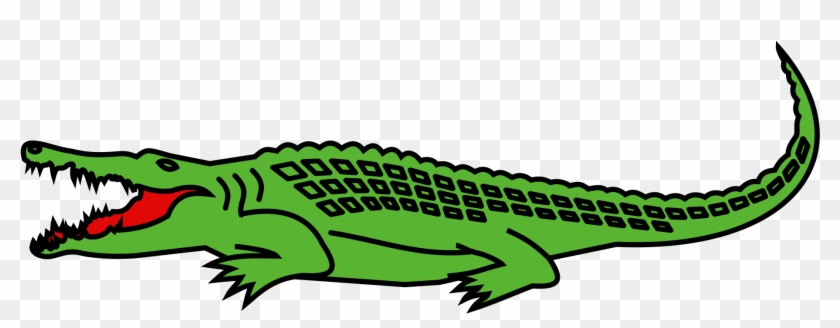 Vector Alligator Svg - Crocodile Dessin #1433298