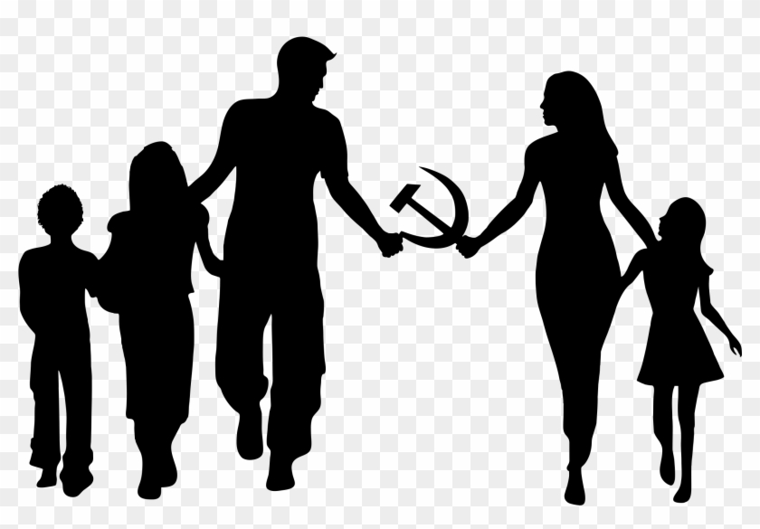 Family Holding Hands Png - Hands Holding Hammer And Sickle #1433436