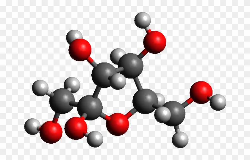 Fructose 3d Ball And Stick Model That Kiwi Guy Wikipedia - Macromolecules #1433518
