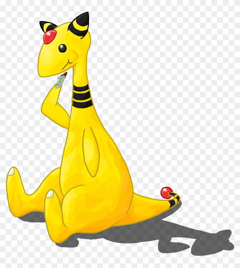 I Think This Ampharos Is Hungry Too - Cartoon #1433527