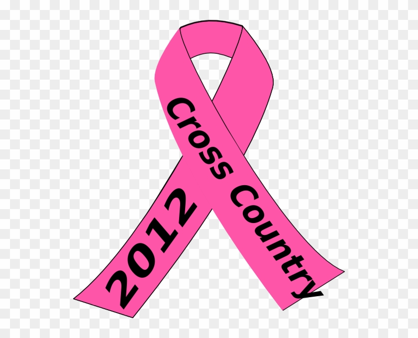 Brooks Pink Ribbon Clip Art At Clker - Breast Cancer Awareness Pink Out #1433601