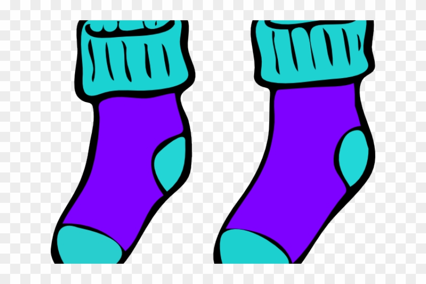 Pair Clipart Cute Sock - Pair Of Socks Cartoon - Free Transparent PNG  Clipart Images Download