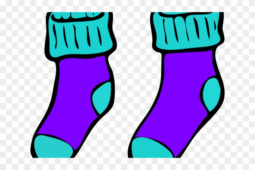 Pair Clipart Cute Sock - Pair Of Socks Cartoon #1433643