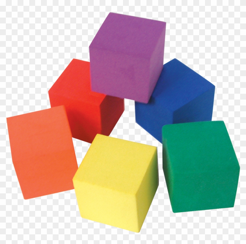 Foam Color Cubes Tcr20615 Teacher Created Resources - Colored Blocks Clip Art #1433651