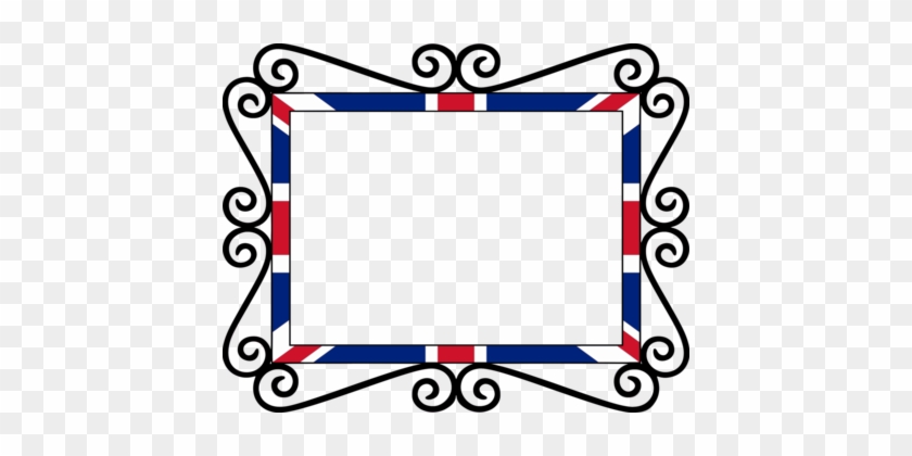 Union Jack Borders And Frames National Flag United - Union Jack Page Border #1433740