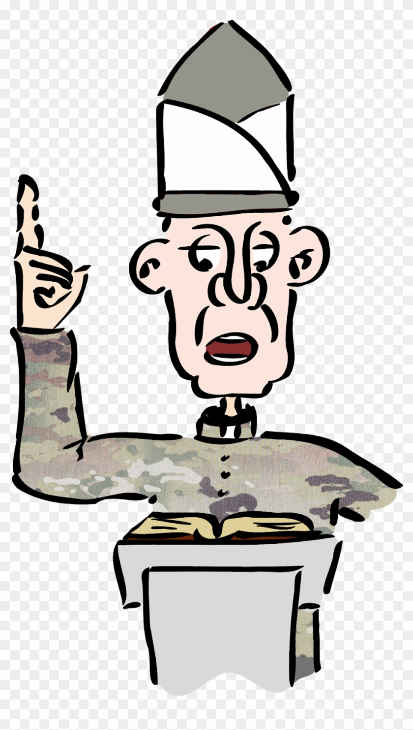 Re-enlist To Be A Reverend - Priest Clip Art #1433784